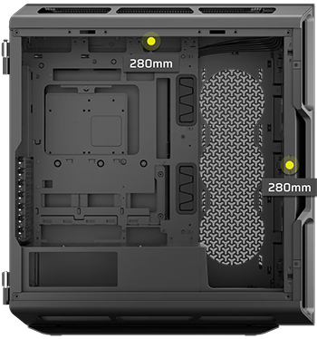 2x 280mm Radiators