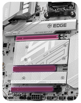 x3 PCIe x16 Slots