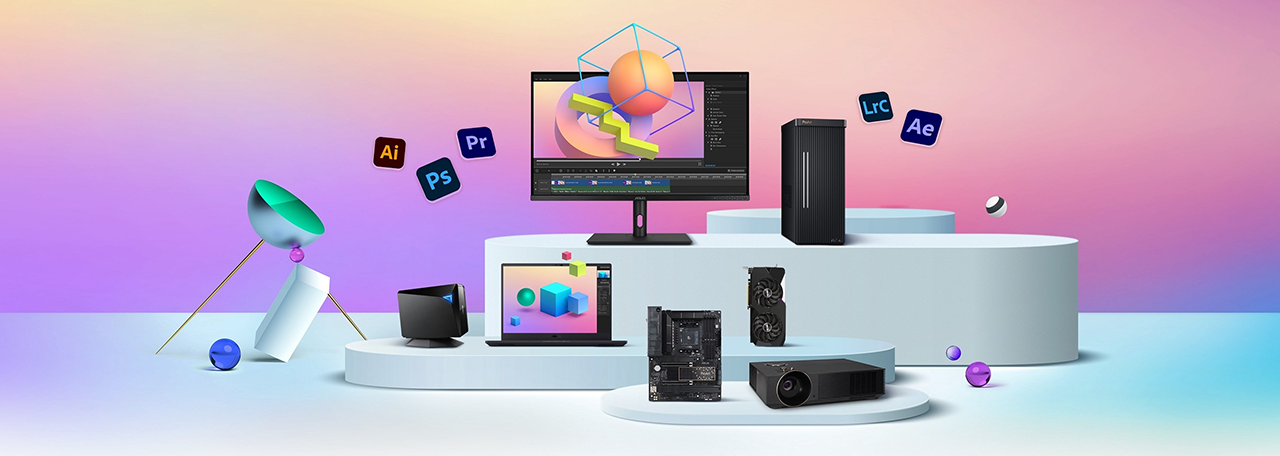 ASUS ProArt Displays with Adobe Creative Cloud CC