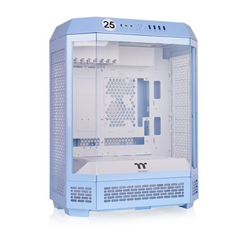 Thermaltake The Tower 600 Hydrangea Blue Mid Tower Tempered Glass PC Gaming Case