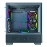 Montech SKY TWO Blue Mid Tower Dual Window Case with 4x ARGB Fans