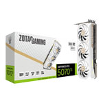 ZOTAC NVIDIA GeForce RTX 5070 Ti SOLID CORE OC WHITE 16GB Blackwell Graphics Card