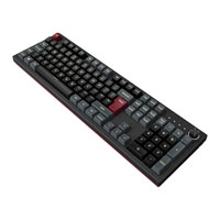 Montech MKey Darkness RGB Gateron Brown Switch Mechanical Gaming Keyboard