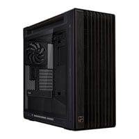 ASUS ProArt PA602 Wood Edition Black Tempered Glass Mid Tower PC Case