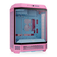Thermaltake The Tower 600 Bubble Pink Mid Tower Tempered Glass PC Gaming Case