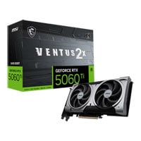 MSI NVIDIA GeForce RTX 5060 Ti 16GB VENTUS 2X PLUS Blackwell Graphics Card