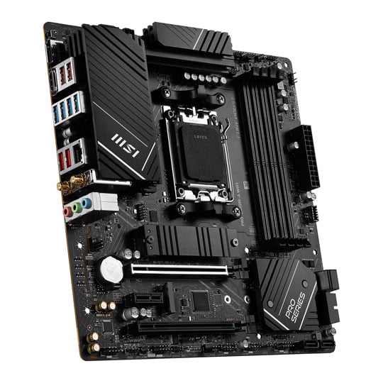 MSI AMD Ryzen PRO B650M-A WIFI AM5 Refurbished MicroATX Motherboard : image 3