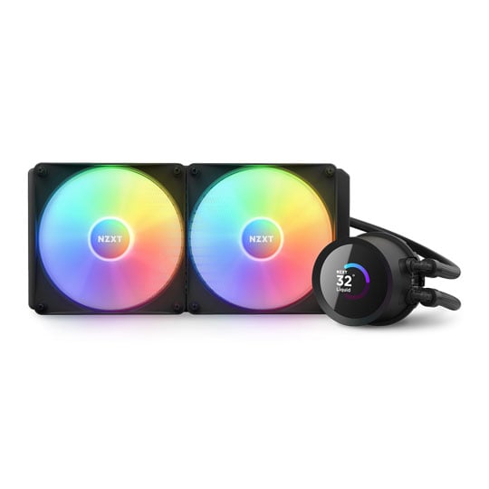 NZXT Kraken 280 RGB Black All In One 280mm Intel/AMD CPU Water Cooler (2023 Edition)