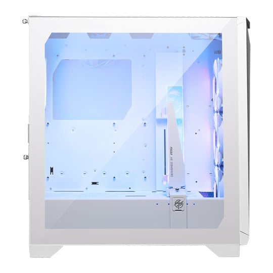 MSI MPG GUNGNIR 300R Airflow White Mid Tower Tempered Glass PC Gaming Case