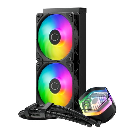 Cooler Master 240mm MasterLiquid 240 Atmos ARGB Intel/AMD CPU Liquid Cooler