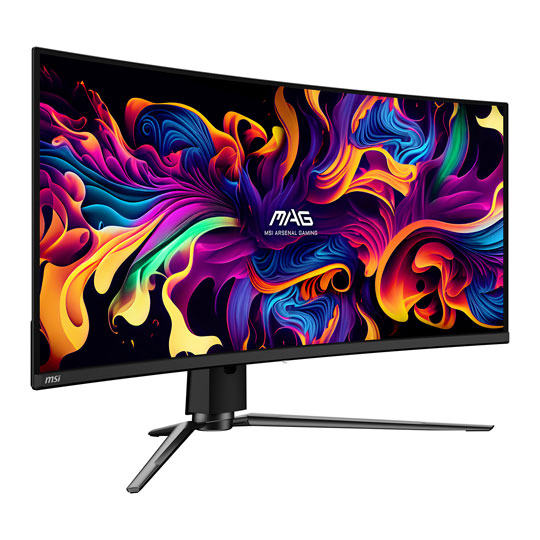 MSI MAG 341CQP QD-OLED 34" UWQHD 175Hz Adaptive Sync Curved HDR Monitor : image 2