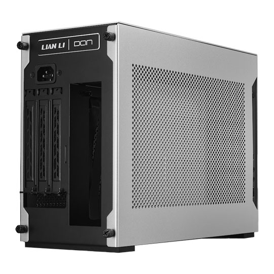 Lian Li A4-H2O Silver miniITX Steel Mesh PC Gaming Case : image 4