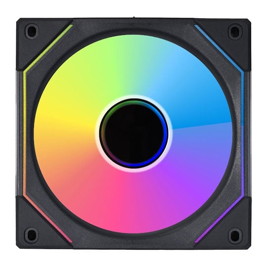 Lian Li UNI FAN SL Infinity Mirror 120mm ARGB PWM Fan Black 3PK With Hub