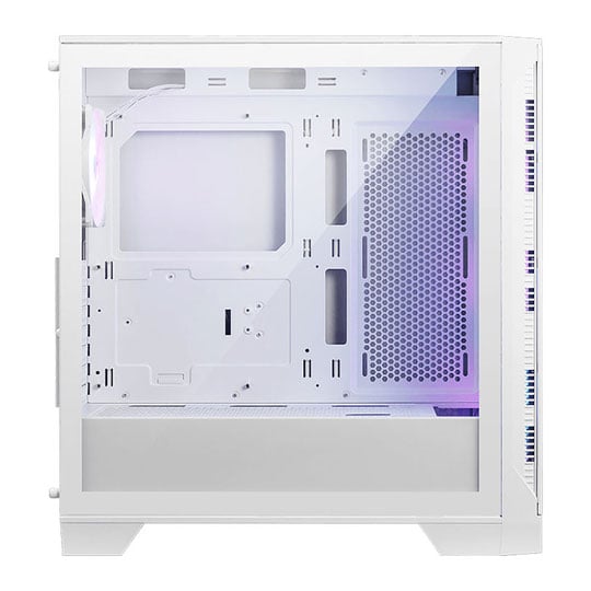 MSI MAG FORGE 320R Airflow White Mid Tower PC Case : image 2