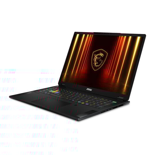 MSI Stealth 18 HX AI QHD 240Hz Intel Core Ultra 9 32GB DDR5 RTX 5070 Ti Black Gaming Laptop