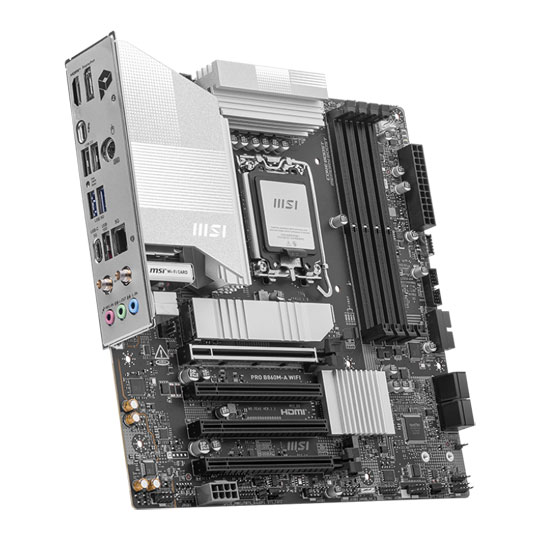 MSI PRO B860M-A WiFi mATX Motherboard : image 3