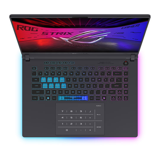 ASUS ROG Strix G16 16" WQXGA 240Hz Intel Core Ultra 9 RTX 5060 Gaming Laptop : image 4