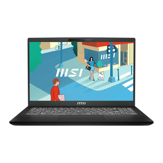 MSI Modern 15 H C13M-275UK 15.6" FullHD 60Hz Black Intel Core i5 Laptop