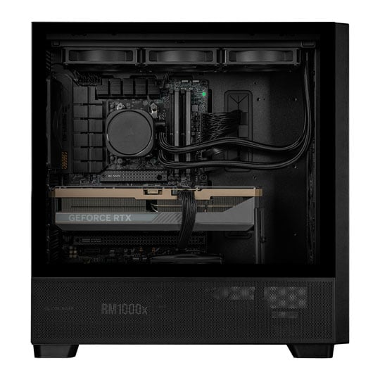Gaming PC with NVIDIA RTX 5070 Ti and AMD Ryzen 7 9800X3D