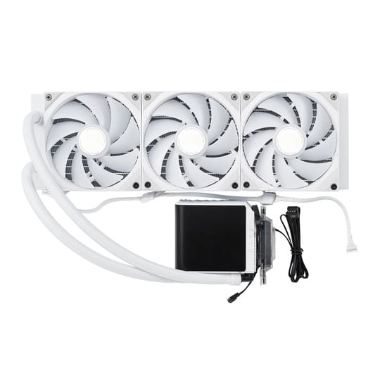 TRYX PANORAMA ARGB 360mm White AIO CPU Liquid Cooler Intel AMD