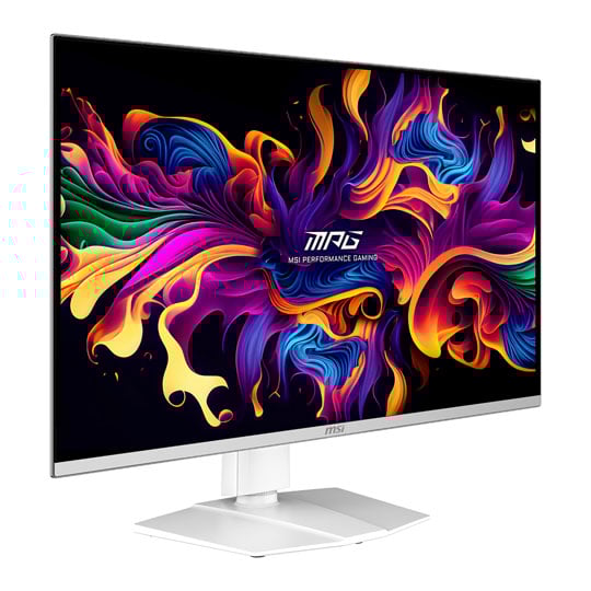 MSI 31.5" MPG 321URXW QD-OLED UHD 240Hz White G-Sync Compatible Monitor