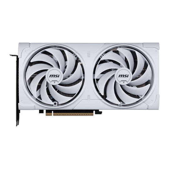 MSI NVIDIA GeForce RTX 5070 12GB VENTUS 2X OC WHITE Blackwell Graphics Card