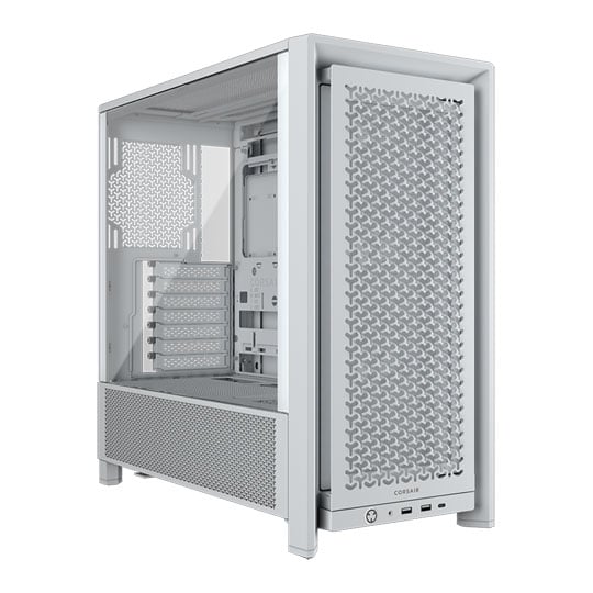 Corsair FRAME 4000D RS White Tempered Glass Modular Mid Tower ATX PC Case