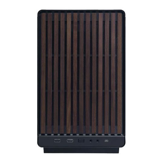 Lian Li A3 mATX Glass Edition Wood Black Small Form Factor Steel Mesh PC Gaming Case : image 3